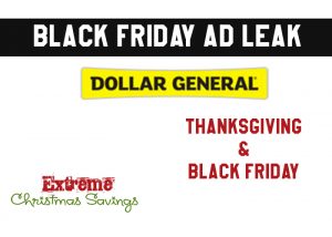 Dollar General Black Friday Ad