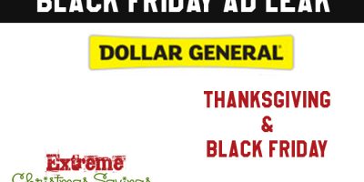 Dollar General Black Friday Ad