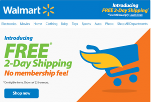 Walmart Free Shipping