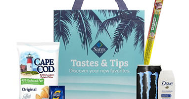 Sam's Club Sample Bag Box