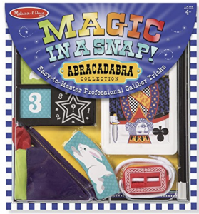 Melissa & Doug Magic in a Snap! Abracadabra Collection Magic Tricks Set (10 pcs)