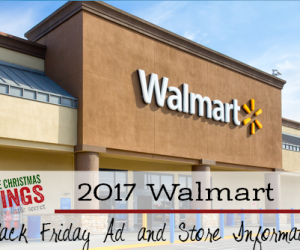 2017 Walmart Black Friday Information