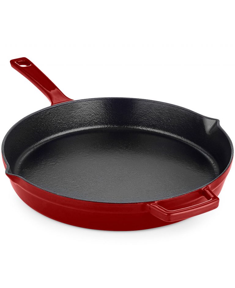 39.99 (Was 99.99) 12" Enameled Cast Iron Fry Pan Macy's Cyber Monday