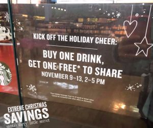 Starbucks Happy Hour