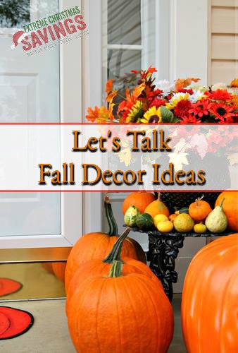 Let's Talk Fall Decor Ideas